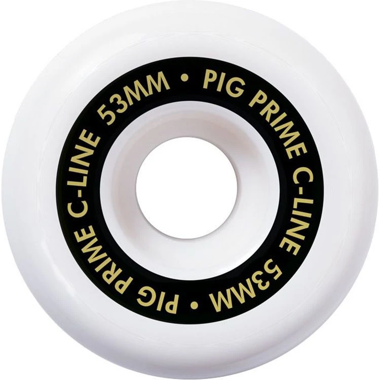 Pig Wheels Prime C-Line Skateboard Wheels - 53mm 4 Pig Wheels Prime C-Line Skateboard Wheels - 53mm - Image 2