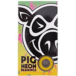 Pig Wheels Neon Skateboard Bearings