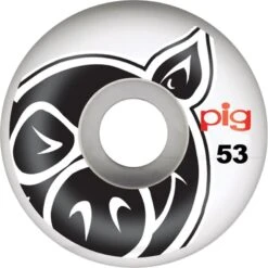 Pig Head Natural Wheels - 53mm