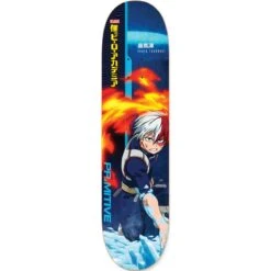 Primitive X My Hero Academia Skateboard Deck - Shoto Todoroki 8.125"