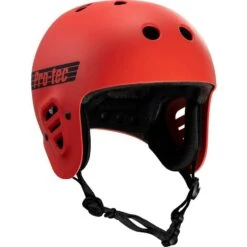 Pro-Tec Full Cut Certified Helmet - Matte Bright Red