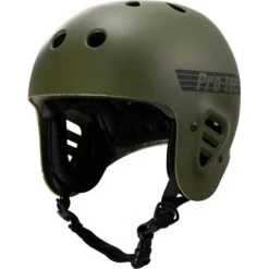 Pro-Tec Full Cut Helmet - Matte Olive -Online Sports Store PRO 122 FUL CUT HEL MOL 1 d414