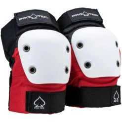 Pro-Tec Street Elbow Pads - Red/Black/White