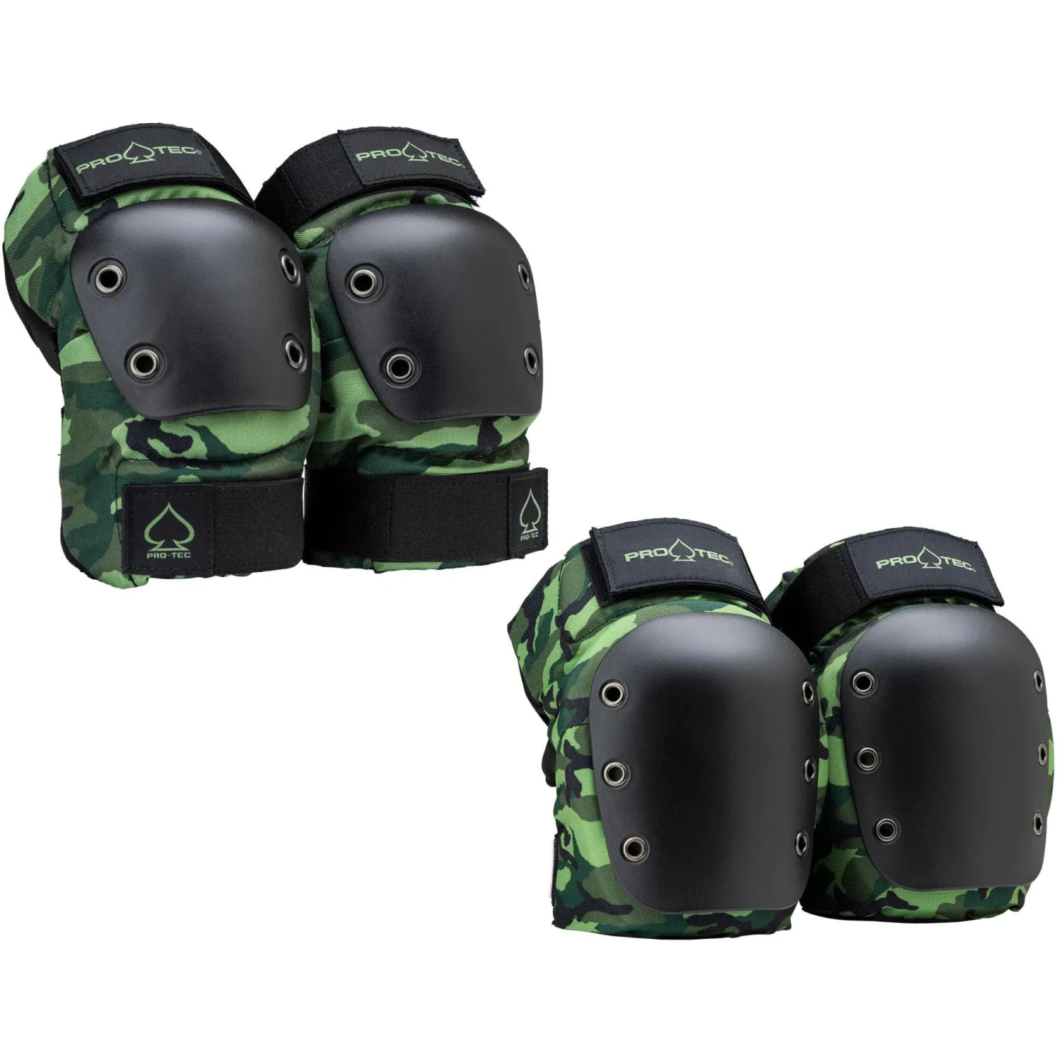 Pro-Tec Street Knee/Elbow Pad Set - Camo 3 Pro-Tec Street Knee/Elbow Pad Set - Camo