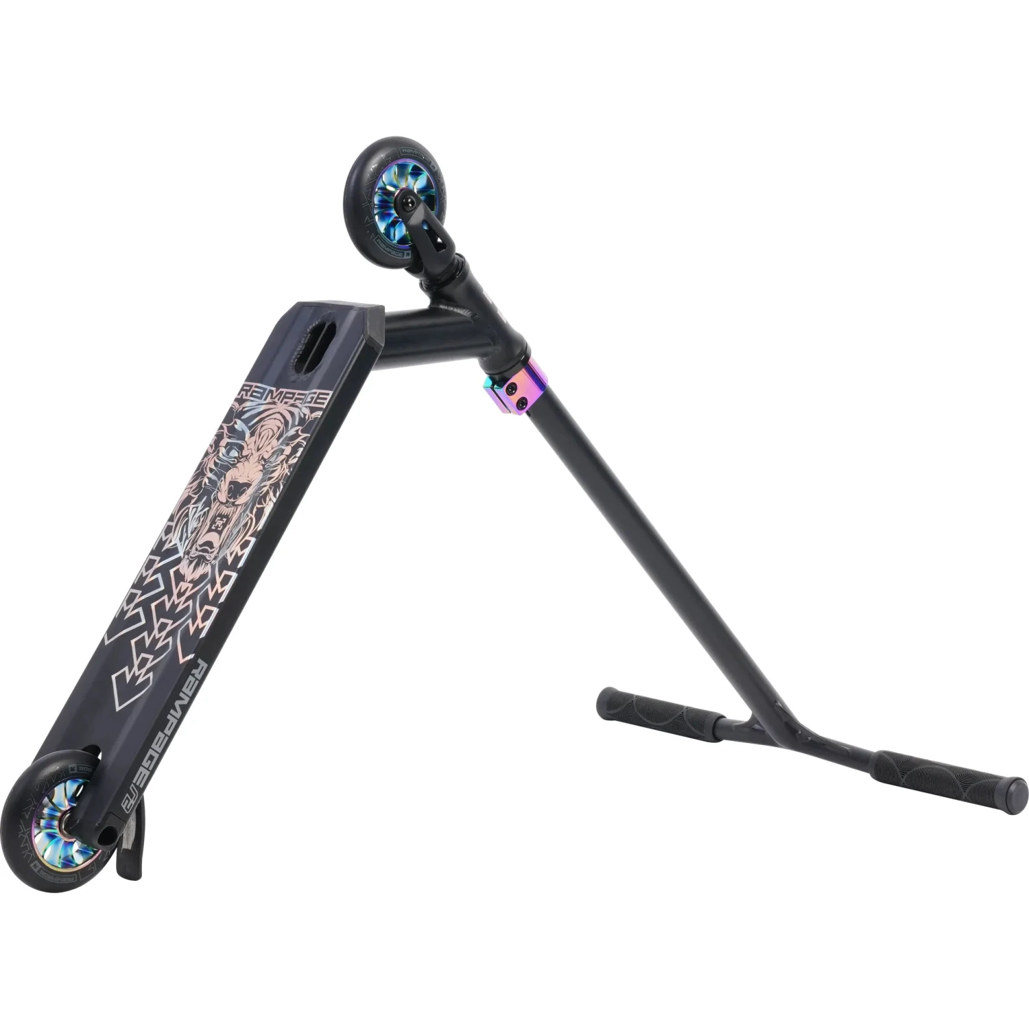 Rampage R2 Stunt Scooter - Black/Neochrome 13 Rampage R2 Stunt Scooter - Black/Neochrome - Image 11