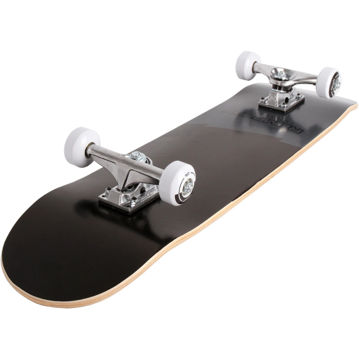 Rampage Plain Third Complete Skateboard - Black 8" 10 Rampage Plain Third Complete Skateboard - Black 8" - Image 8