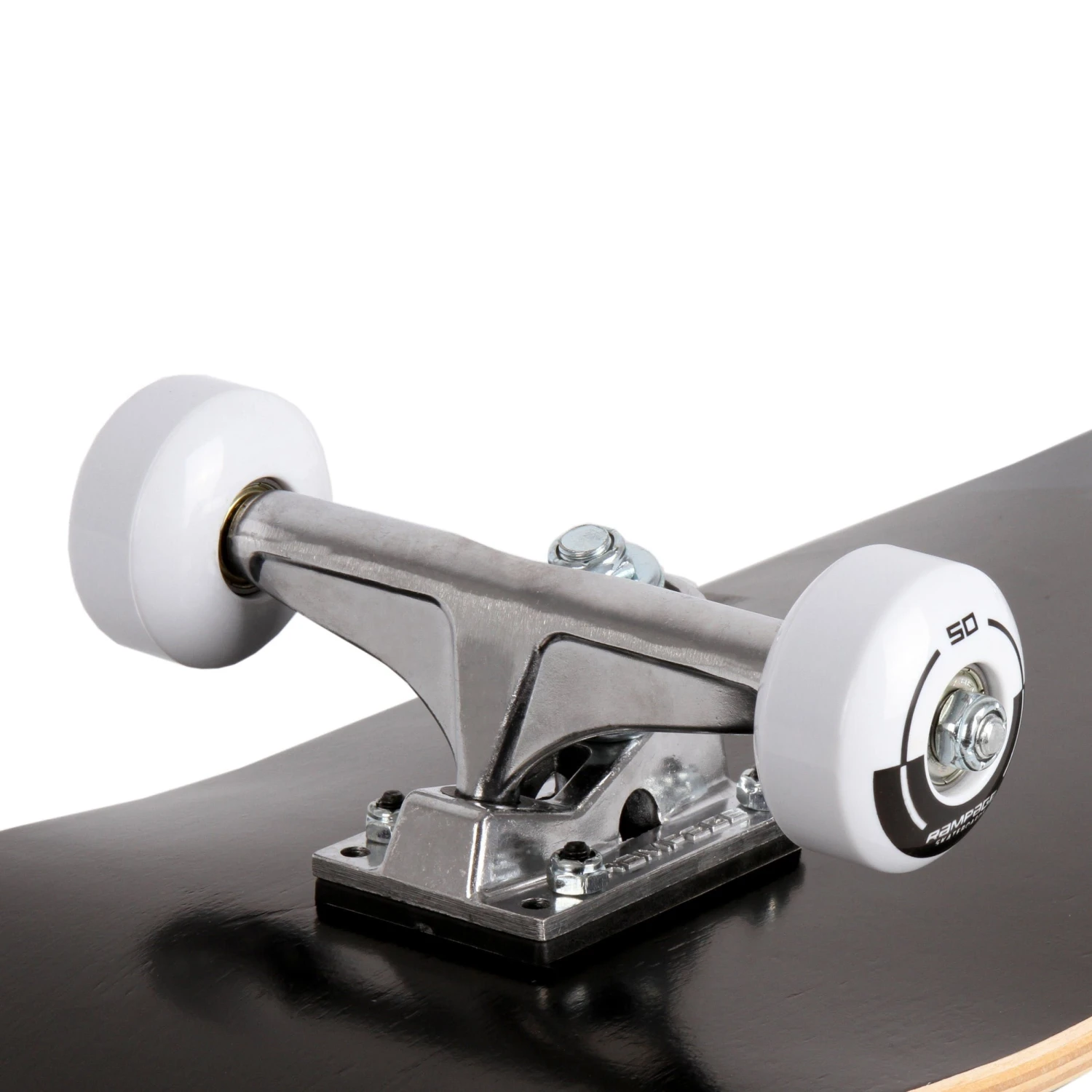 Rampage Plain Third Complete Skateboard - Black 8" 11 Rampage Plain Third Complete Skateboard - Black 8" - Image 9