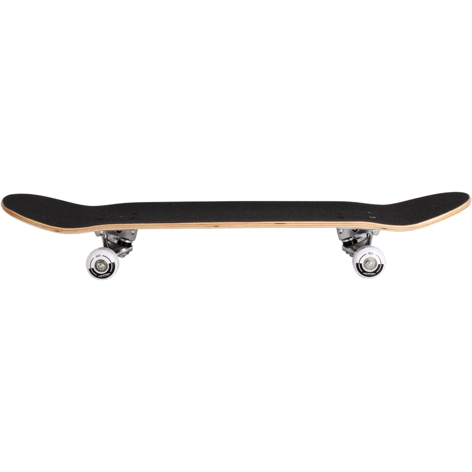 Rampage Plain Third Complete Skateboard - Black 8" 12 Rampage Plain Third Complete Skateboard - Black 8" - Image 10