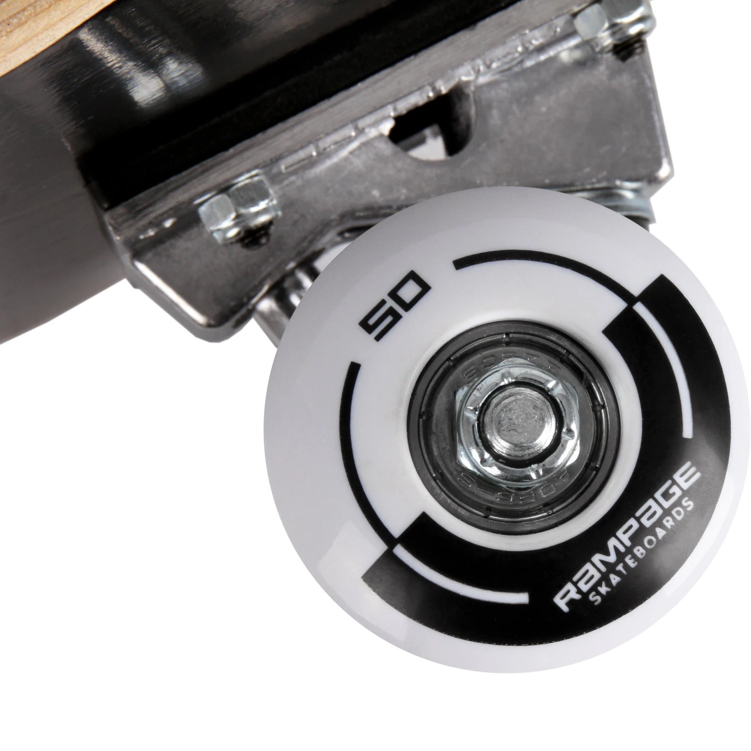 Rampage Plain Third Complete Skateboard - Black 8" 14 Rampage Plain Third Complete Skateboard - Black 8" - Image 12