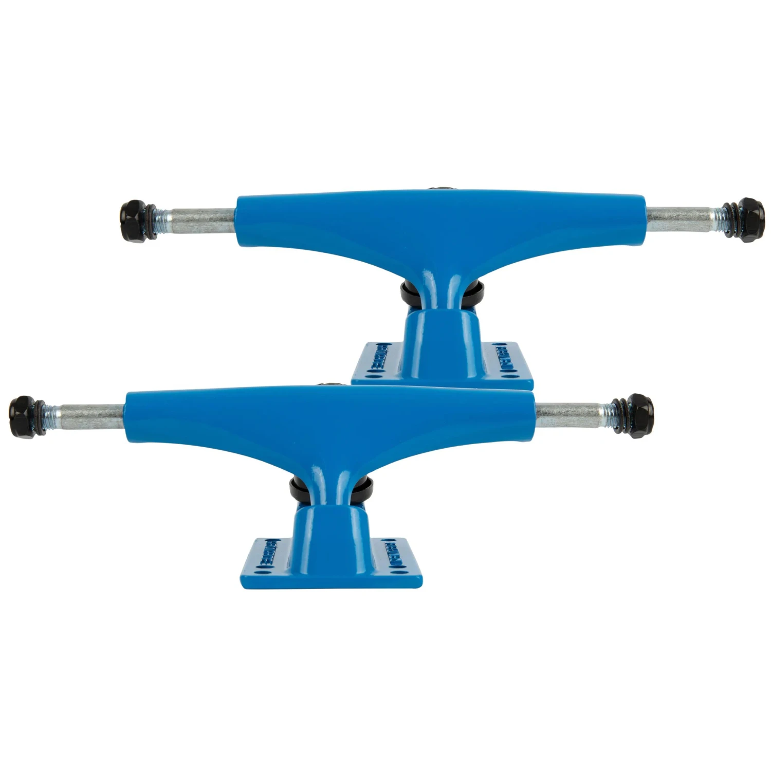 Rampage Rasp Skateboard Trucks - Blue 5.25'' 3 Rampage Rasp Skateboard Trucks - Blue 5.25''