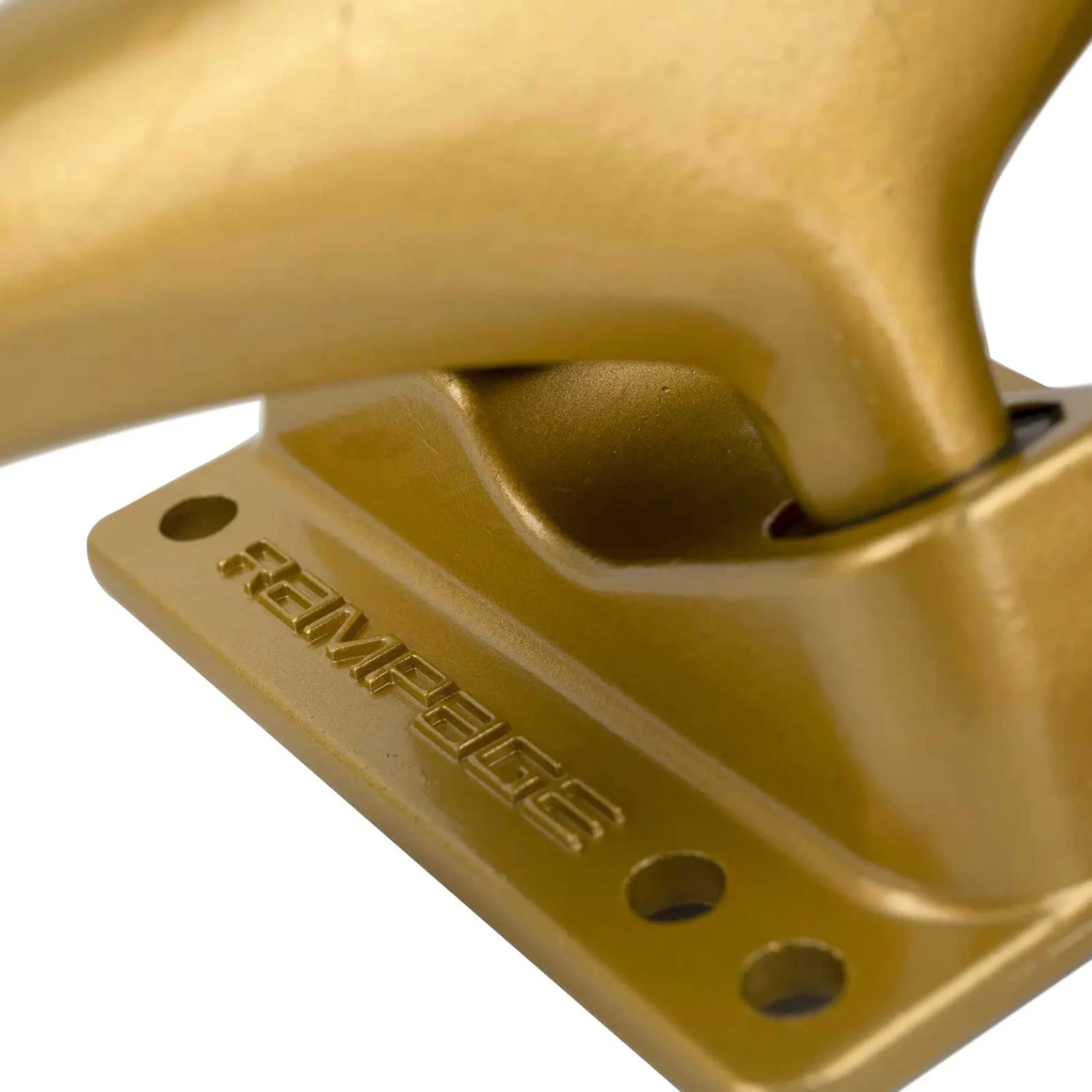 Rampage Rasp Skateboard Trucks - Gold 5'' 8 Rampage Rasp Skateboard Trucks - Gold 5'' - Image 6