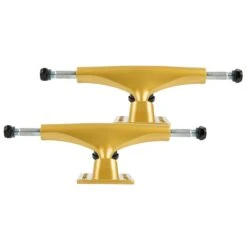 Rampage Rasp Skateboard Trucks - Gold 5''