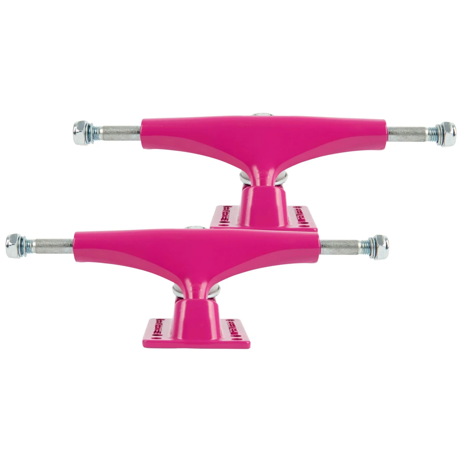 Rampage Rasp Skateboard Trucks - Pink 5'' 3 Rampage Rasp Skateboard Trucks - Pink 5''