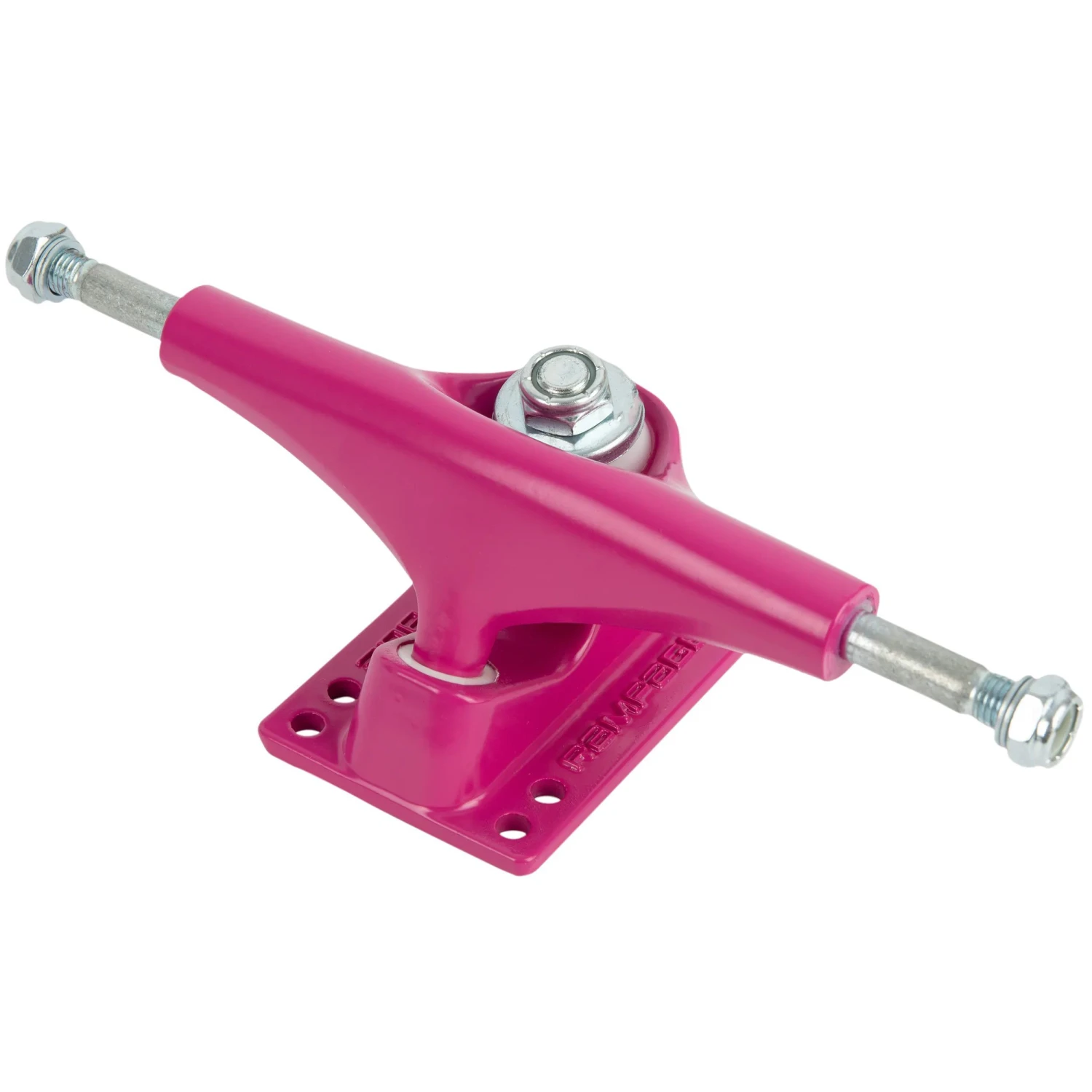 Rampage Rasp Skateboard Trucks - Pink 5'' 4 Rampage Rasp Skateboard Trucks - Pink 5'' - Image 2