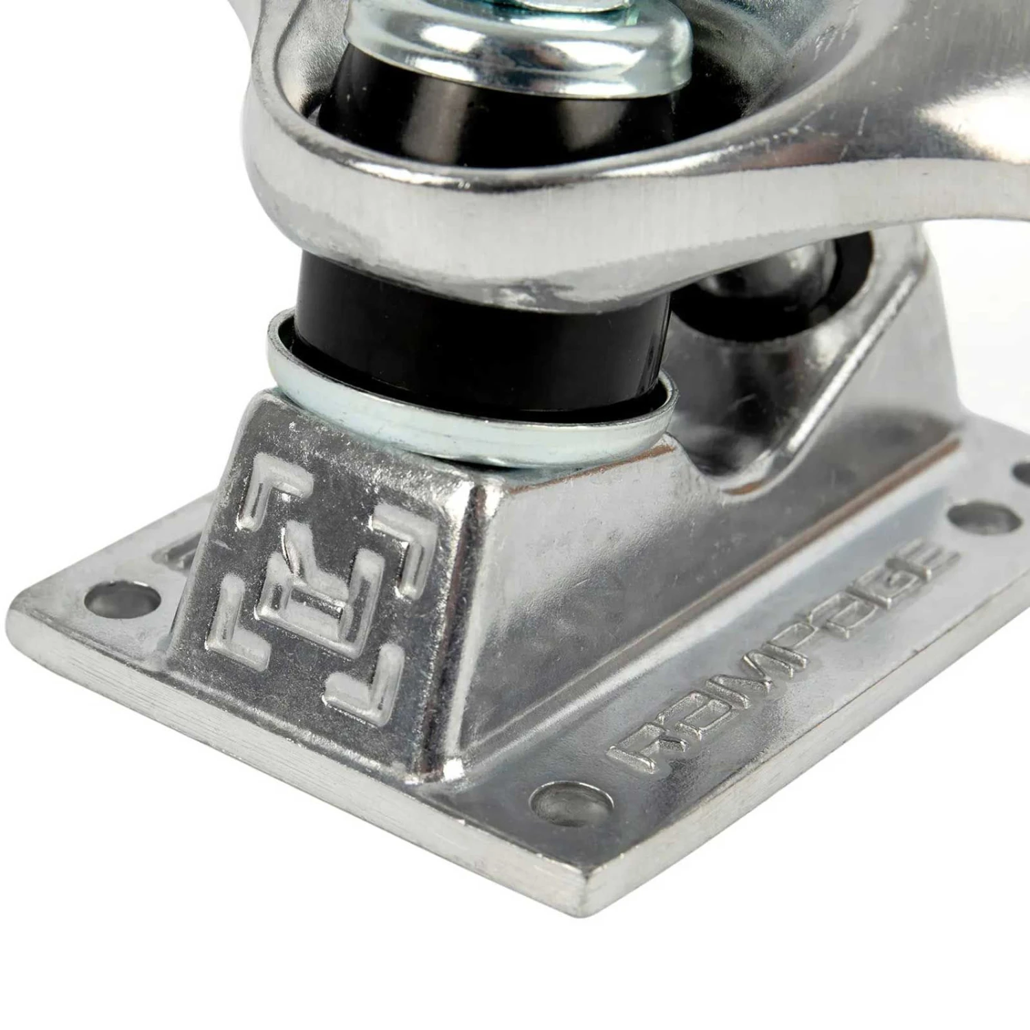 Rampage Rasp Skateboard Trucks - Silver 5'' 9 Rampage Rasp Skateboard Trucks - Silver 5'' - Image 7