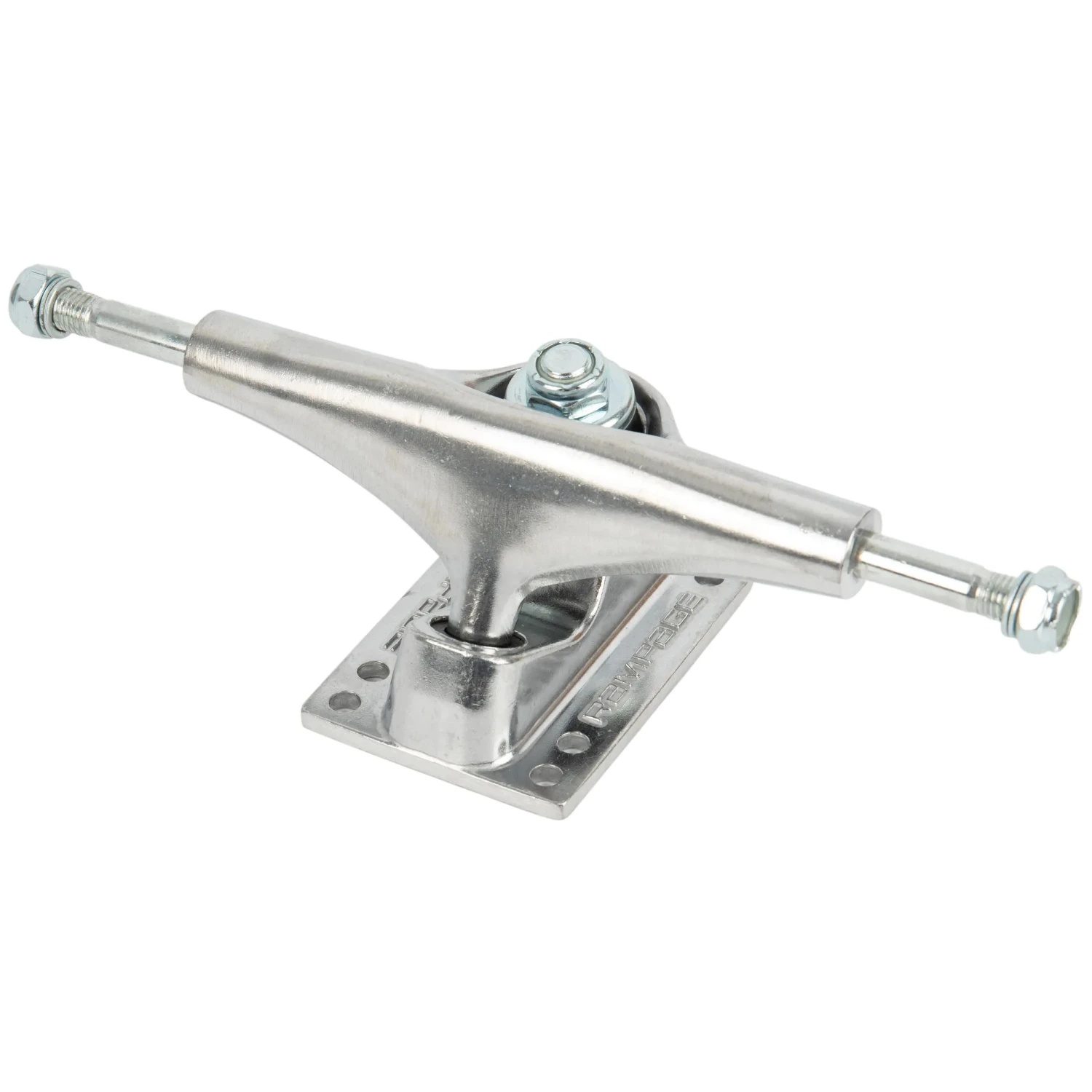 Rampage Rasp Skateboard Trucks - Silver 5'' 4 Rampage Rasp Skateboard Trucks - Silver 5'' - Image 2