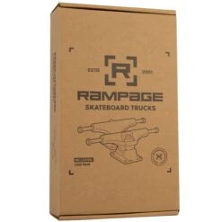 Rampage Rasp Skateboard Trucks - Silver/Black 5.25'' 21 Rampage Rasp Skateboard Trucks - Silver/Black 5.25'' -Online Sports Store RAM 2020 SKA TRU SVB 525 58 e17c