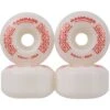 Rampage 99A 53mm Skateboard Wheels - White/Red -Online Sports Store RAM 2021 5331 99A WHE WHR 1 9174