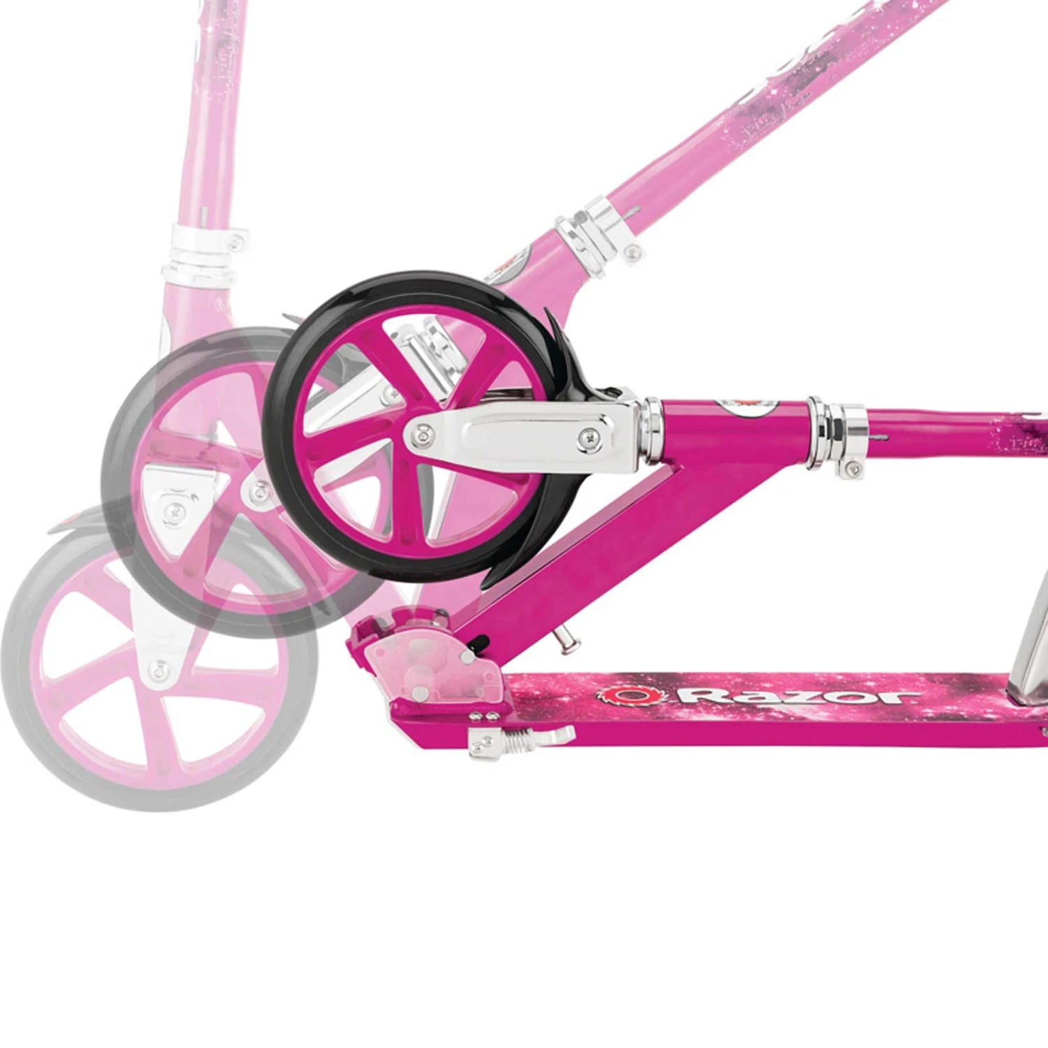 Razor A5 Lux Commuter Scooter - Pink 4 Razor A5 Lux Commuter Scooter - Pink - Image 2