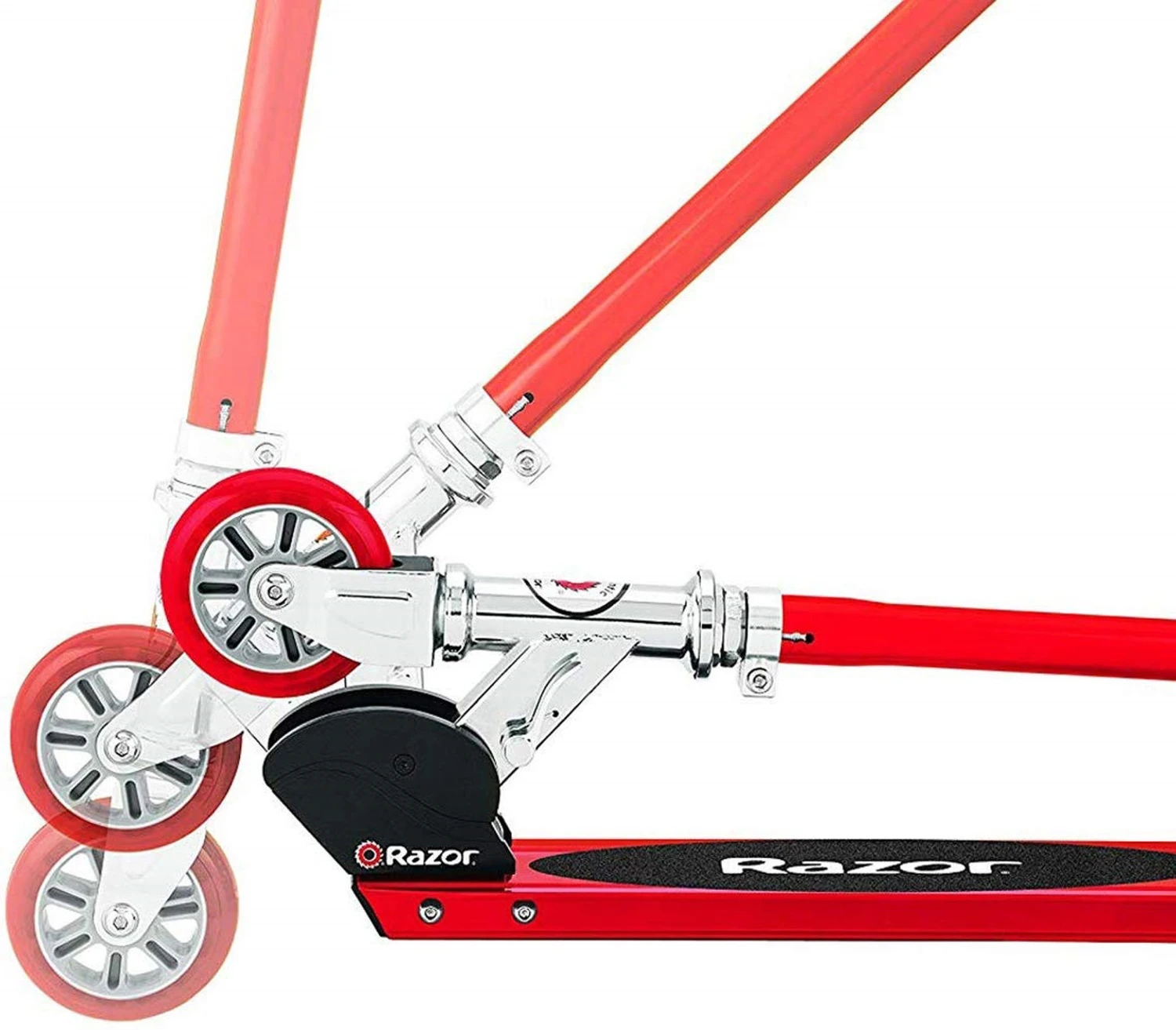 Razor S Spark Folding Scooter - Red 4 Razor S Spark Folding Scooter - Red - Image 2