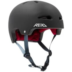 REKD Junior Ultralite In-Mold Helmet - Black -Online Sports Store REK 820 JUN ULT HEL BLA 00 10e8