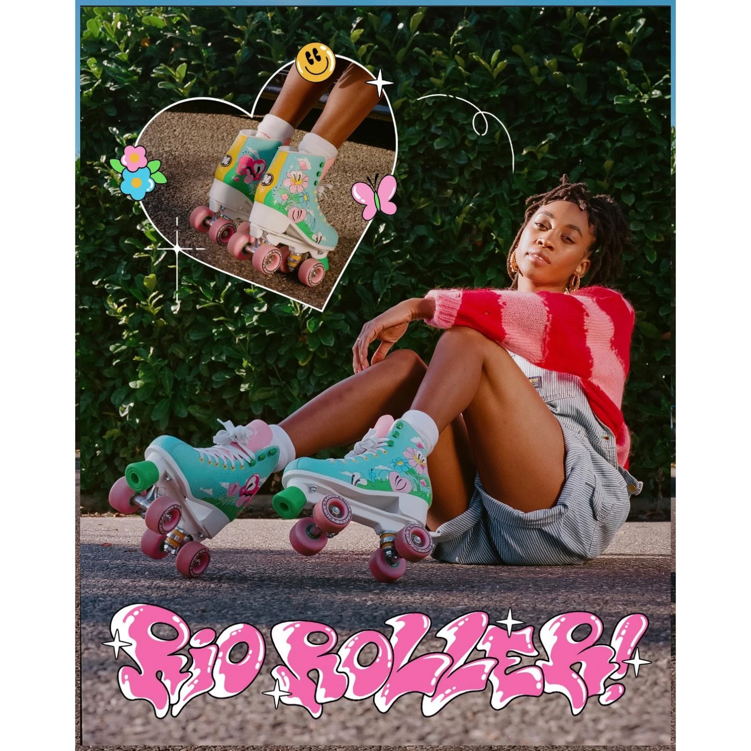 Rio Roller Artist Series Quad Roller Skates - Hattie 5 Rio Roller Artist Series Quad Roller Skates - Hattie - Image 3