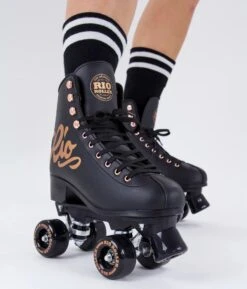 Rio Roller Rose Quad Roller Skates - Black 11 Rio Roller Rose Quad Roller Skates - Black -Online Sports Store RIO 219 ROS SKA BLA 4003 3072