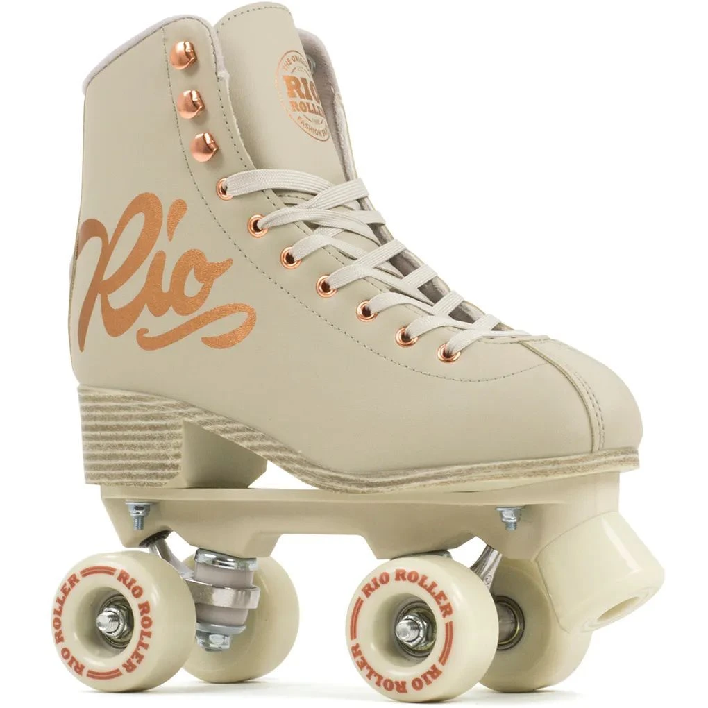 Rio Roller Rose Quad Roller Skates - Cream 3 Rio Roller Rose Quad Roller Skates - Cream