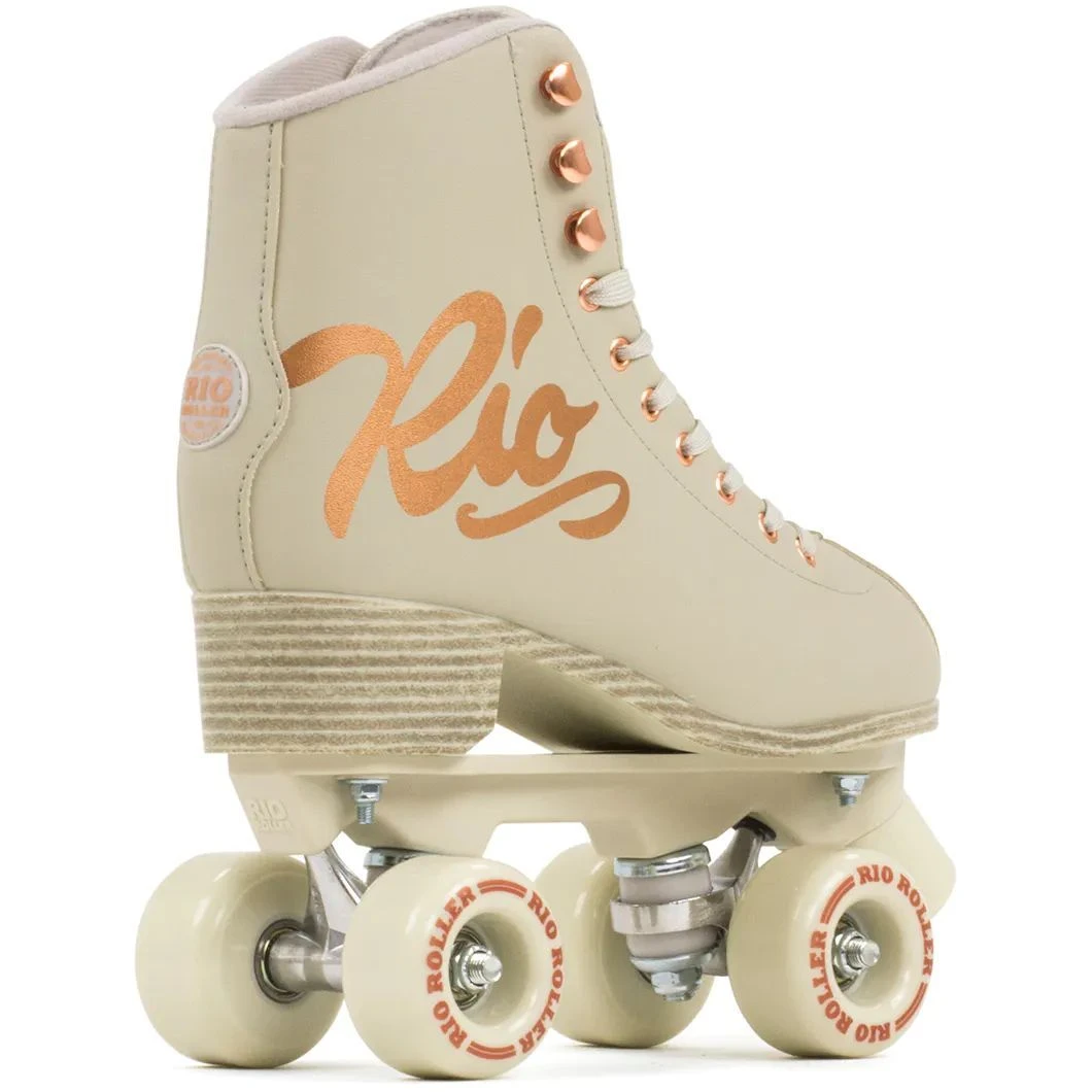 Rio Roller Rose Quad Roller Skates - Cream 7 Rio Roller Rose Quad Roller Skates - Cream - Image 5