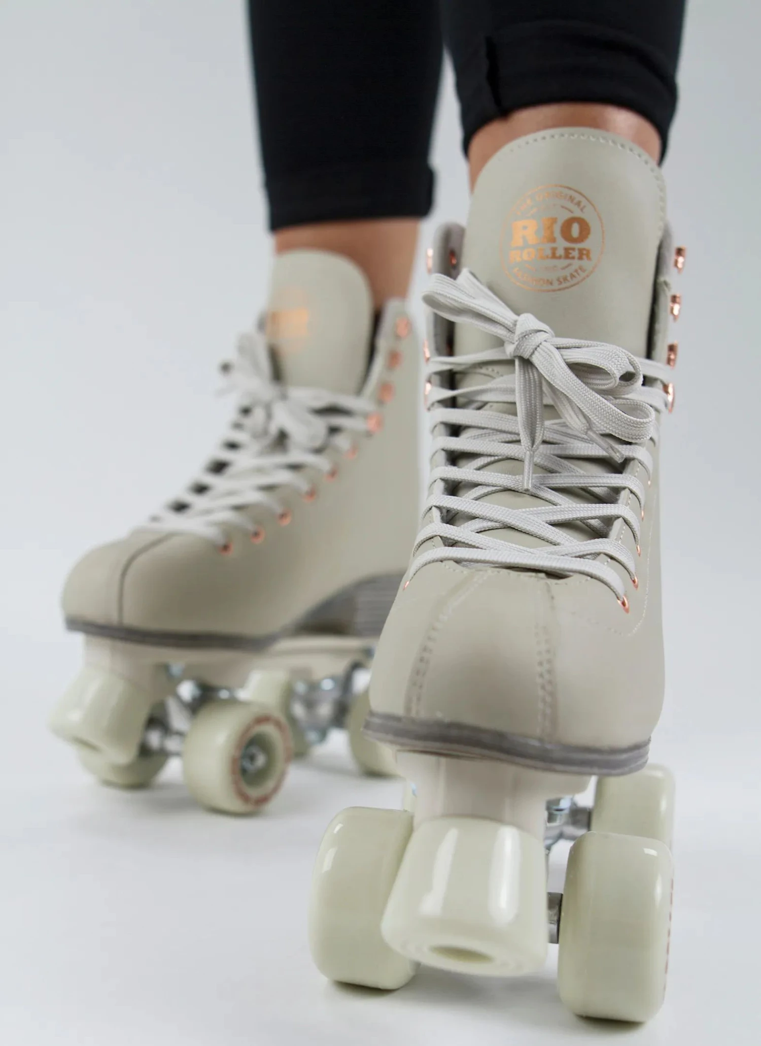 Rio Roller Rose Quad Roller Skates - Cream 5 Rio Roller Rose Quad Roller Skates - Cream - Image 3