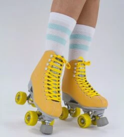 Rio Roller Signature Quad Roller Skates - Yellow -Online Sports Store RIO 219 SIG SKA YEL 4004 85b8