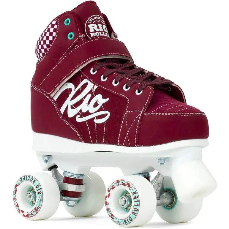 Rio Roller Mayhem II Quad Roller Skates - Red 3 Rio Roller Mayhem II Quad Roller Skates - Red