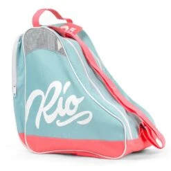 Rio Roller Script Skate Bag - Teal/Coral