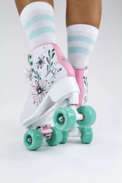 Rio Roller Artist Series Quad Roller Skates - Flora -Online Sports Store RIO 819 ART SKA FLO 4006 2478