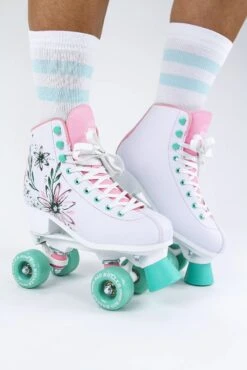 Rio Roller Artist Series Quad Roller Skates - Flora -Online Sports Store RIO 819 ART SKA FLO 4007 02dd