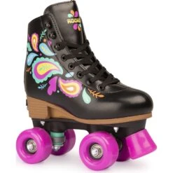Rookie Carnival Adjustable Roller Skates - Black