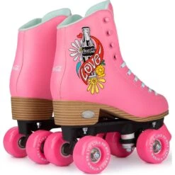 Rookie X Coca-Cola Love Quad Roller Skates - Pink -Online Sports Store ROO 122 COC COL LOV PIN 3 0dc9