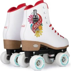 Rookie X Coca-Cola Love Quad Roller Skates - White -Online Sports Store ROO 122 COC COL LOV WHT 3 8a47