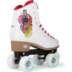 Rookie X Coca-Cola Love Quad Roller Skates - White -Online Sports Store ROO 122 COC COL LOV WHT 4 c99c