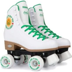 Rookie X Coca-Cola Sunshine Quad Roller Skates - White -Online Sports Store ROO 123 COC COL SUN WHI 2 24d8