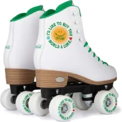 Rookie X Coca-Cola Sunshine Quad Roller Skates - White -Online Sports Store ROO 123 COC COL SUN WHI 4 1aa0