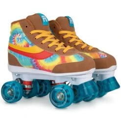 Rookie Legacy Quad Roller Skates - Tie Dye -Online Sports Store ROO 221 LEG ACY QUA TIE 4003 0132