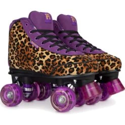 Rookie Harmony V2 Quad Roller Skates - Leopard -Online Sports Store ROO 223 HV2 QUA SKA LEO 3 e908