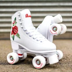 Rookie Rosa Quad Roller Skates - White -Online Sports Store ROO 618 ROS SKA WHI 6 c9e7