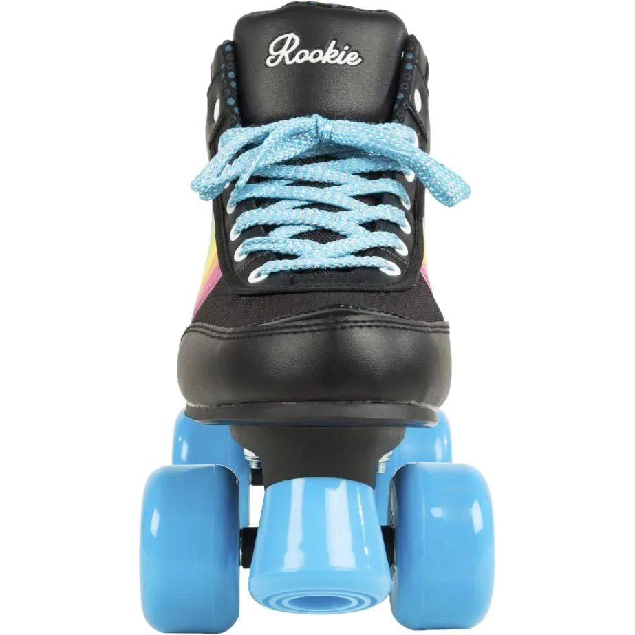 Rookie Forever Rainbow Quad Roller Skates - Black 4 Rookie Forever Rainbow Quad Roller Skates - Black - Image 2