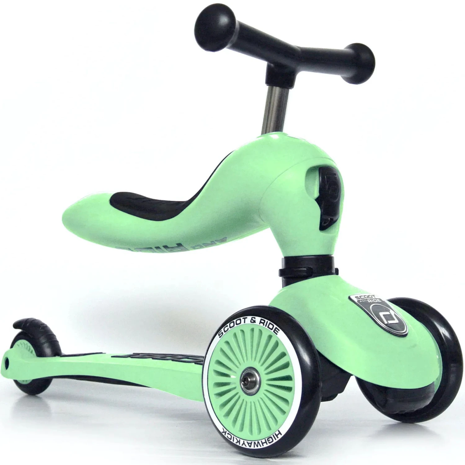 Scoot And Ride Highway Kick 1 Kids Scooter - Kiwi 4 Scoot And Ride Highway Kick 1 Kids Scooter - Kiwi - Image 2