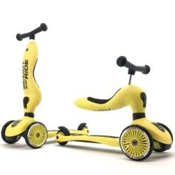 Scoot And Ride Highway Kick 1 Kids Scooter - Lemon