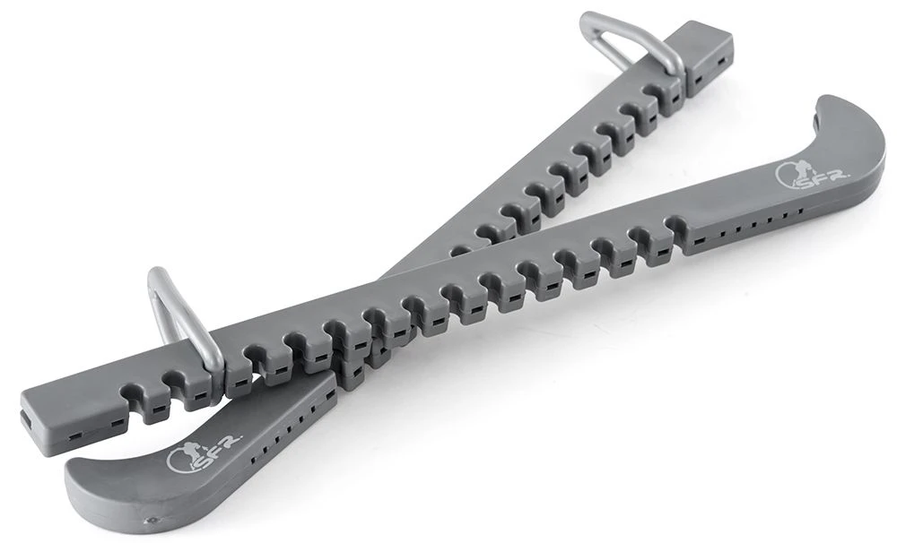 SFR Ice Skate Blade Guards - Silver 3 SFR Ice Skate Blade Guards - Silver