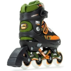 SFR Pixel Adjustable Inline Skates - Green/Orange -Online Sports Store SFR 221 PIX ADJ INL GNO 4002 da18