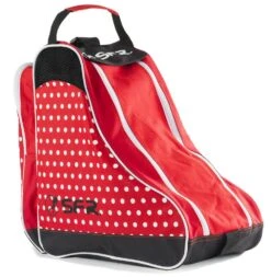 SFR Ice Skate Bag - Designer Red Polka Dot